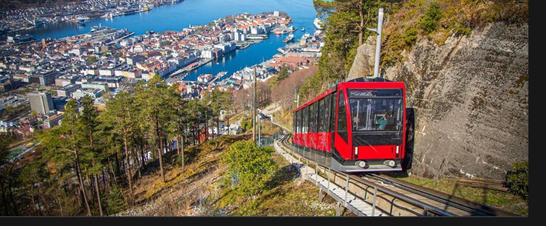 Sentrumsnaer Leilighet Med 3 Soverom. Bergen Dış mekan fotoğraf